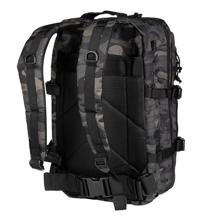 Mil-Tec Plecak Wojskowy Laser Cut 36L Dark Camo