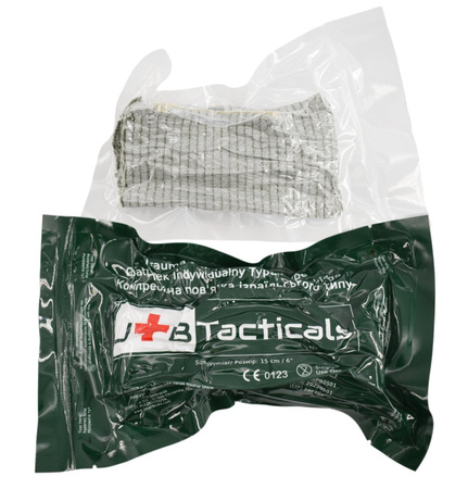 JB Tacticals Bandaż Izraelski Opatrunek Indywidualny 15cm