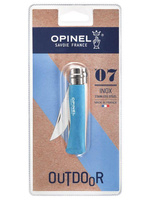 Opinel Nóż Colorama 07 Cyan Blue w Blistrze