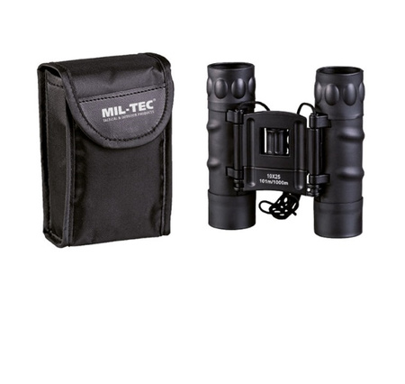 Mil-Tec Lornetka Składana Gen.II 10x25 Czarna