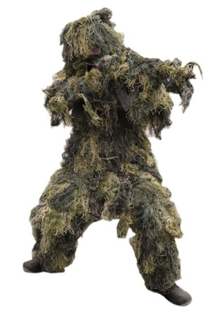 Mil-Tec Strój Maskujący 4-Częściowy Ghillie Anti Fire PRO