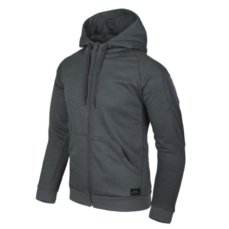 Helikon-Tex Bluza Urban Tactical Hoodie FullZip Black Grey