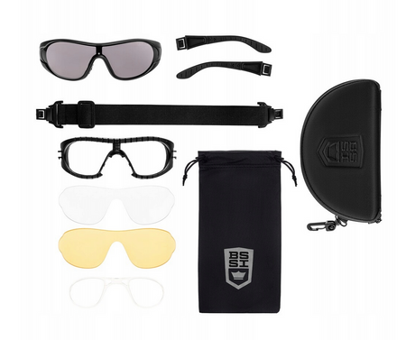 Bolle Okulary Ochronne z 3 Wymiennymi Soczewkami
