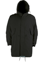 Mil-Tec Parka z Kapturem Fishtail Czarna