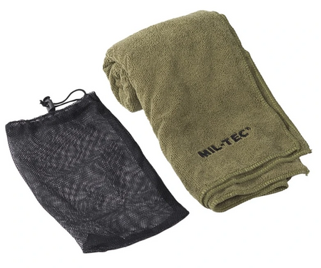 Mil-Tec Ręcznik z Mikrofibry 120x60 cm Oliwkowy