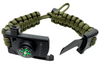 JB Tacticals Bransoletka Paracord z Regulacją - Zielona