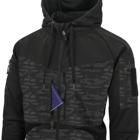 Helikon-Tex Bluza Rogue Hoodie FullZip MultiCam/Czarny