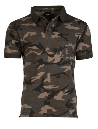 Mil-Tec Koszulka Polo Pikee Woodland