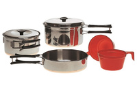 Mil-Tec Zestaw do Gotowania Stalowy 7 Elementów