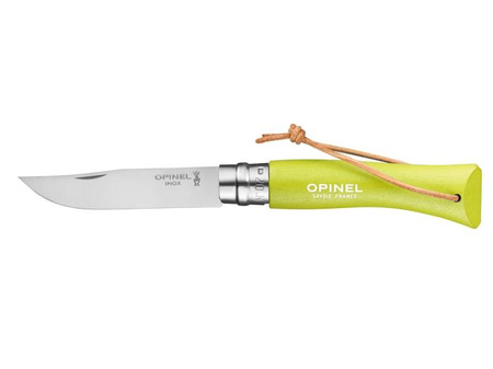 Opinel Nóż Colorama 07 Anise z Rzemieniem