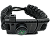 JB Tacticals Bransoletka Paracord z Regulacją - Czarna