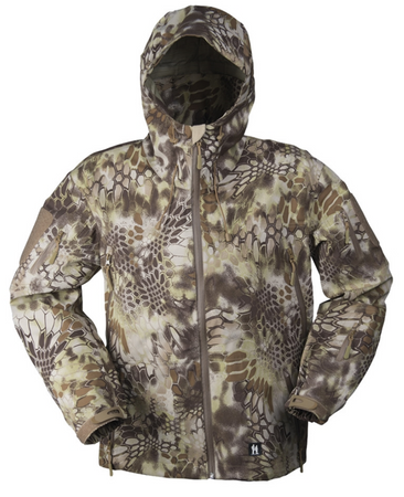 Mil-Tec Kurtka Oddychająca Hardshell Mandra Tan