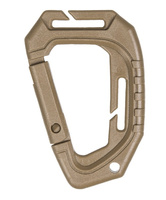 Mil-Tec Karabinczyk Taktyczny MOLLE 2 Sztuki Coyote