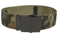 Mil-Tec Pas Taktyczny Parciany z Klamrą Flecktarn