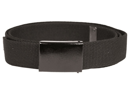 Mil-Tec Pas do Spodni Bundeswehra Tekstylny Czarny