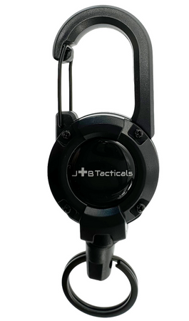 JB Tacticals Smycz Taktyczna z Karabinkiem Retraktor - Czarny