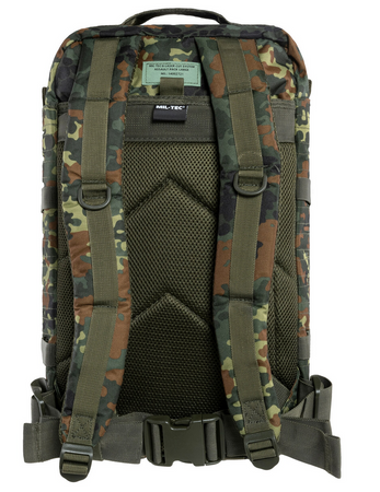 Mil-Tec Plecak Wojskowy Laser Cut 36L Flecktarn