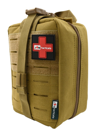 JB Tacticals Apteczka Taktyczna IFAK z Systemem Molle Laser Cut JB-02 Brązowa