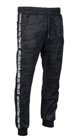 Mil-Tec Spodnie Dresowe Ciemne Camo