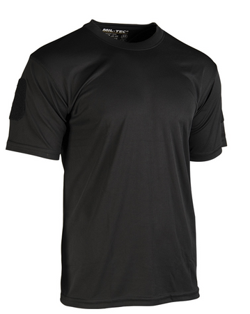 Mil-Tec T-Shirt Termoaktywny QuickDry Czarny