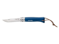 Opinel Nóż Colorama 08 Dark Blue z Rzemieniem