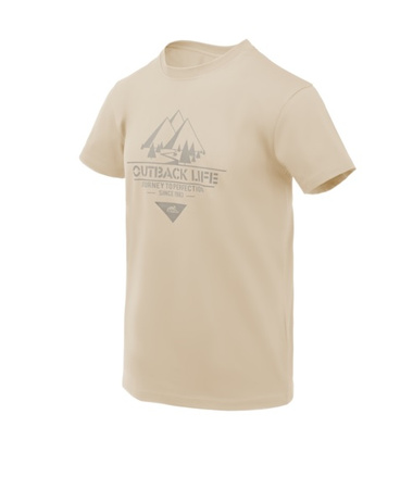 Helikon-Tex T-Shirt Outback Life Beżowy