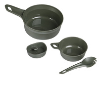 Wildo Zestaw Pojemników 4-Częściowy Oliwkowy