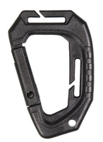 Mil-Tec Karabinczyk Taktyczny MOLLE 2 Sztuki Czarny