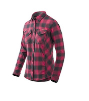 Coral Crimson Checkered