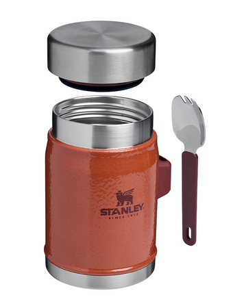 Stanley Termos Obiadowy ze Sztućcem CLASSIC 0,4L Hammertone Clay