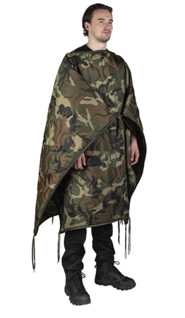 Mil-Tec Poncho Wielofunkcyjne Woodland