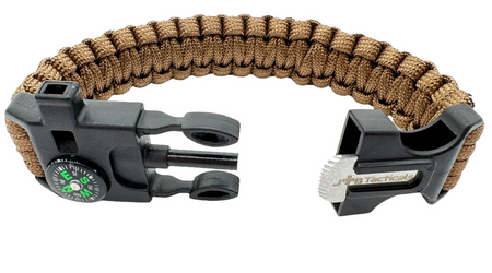JB Tacticals Bransoletka Survivalowa Paracord JB-37