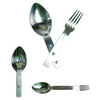 Mil-Tec Zestaw Sztućców Klappessbesteck Goffel Steel