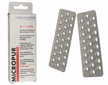 Micropur Forte Tabletki do Uzdatniania Wody 50szt