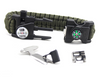 JB Tacticals Bransoletka Survivalowa Paracord SOS Zielona