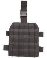 Mil-Tec Panel Udowy MOLLE Czarny