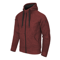 Helikon-Tex Bluza Covert Tactical Hoodie FullZip Melange Red