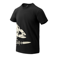 Helikon-Tex T-Shirt "Full Body Skeleton" Czarna