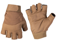 Mil-Tec Rękawice Wojskowe bez Palców Ciemny Coyote