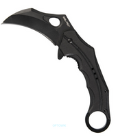Mil-Tec Nóż Kieszonkowy G10 Karambit Czarny