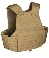 Mil-Tec Kamizelka Laser Cut Coyote