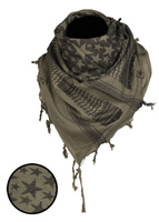 Mil-Tec Chusta Bandana Shemagh Stars Oliwkowo Czarna