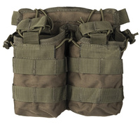 Mil-Tec Ładownica Podwójna na Magazynek Pistoletowy Open Top Oliwkowy