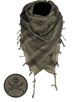 Mil-Tec Chusta Bandana Skull Oliwkowo Czarna