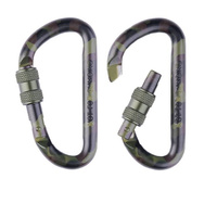 Mil-Tec Karabińczyk Taktyczny 2szt 80mm Woodland