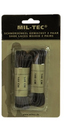 Mil-Tec Sznurówki Gewachst Czarne 140cm
