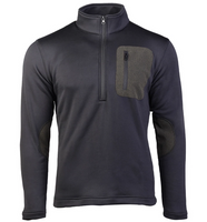 Mil-Tec Polar Termiczny z Półzamkiem Czarny