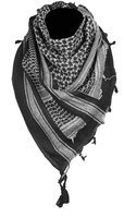Mil-Tec Chusta Bandana Shemagh Czarno Biała