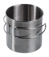 Mil-Tec Kubek Stalowy ze Składanym Uchwytem 800ml