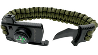 JB Tacticals Bransoletka JB-32 Paracord Zielony